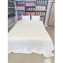 ETEHOMETEX ÇİFT KİŞİLİK %100 PAMUK HAVUZLU PİKE TAKIMI KREM 8696474232101